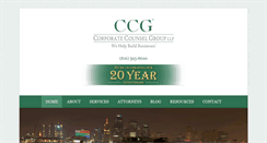 Desktop Screenshot of counselgroup.com