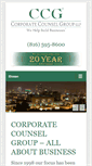 Mobile Screenshot of counselgroup.com